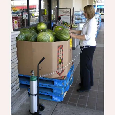 Captive Technologies Tidy Tubing Coiled Self-Storing Oxygen Line - White