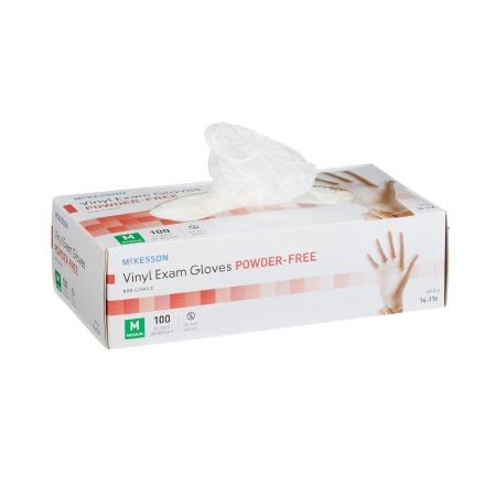 McKesson Vinyl Exam Glove - Medium 100 Count