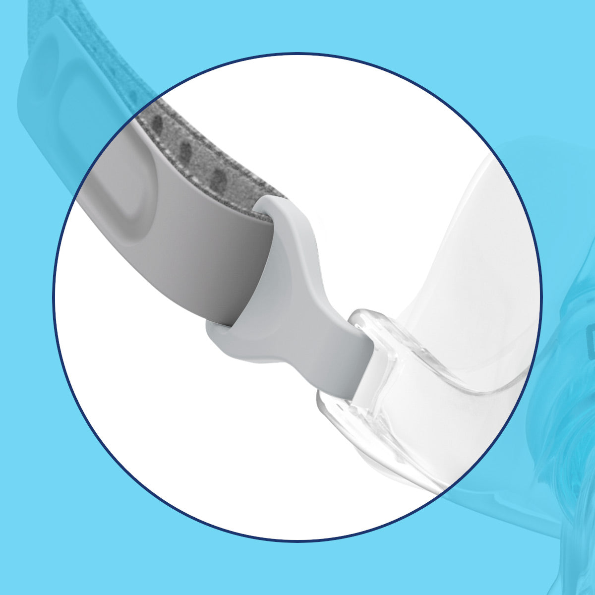 Fisher & Paykel Headgear Clips for Brevida CPAP/BiPAP Masks