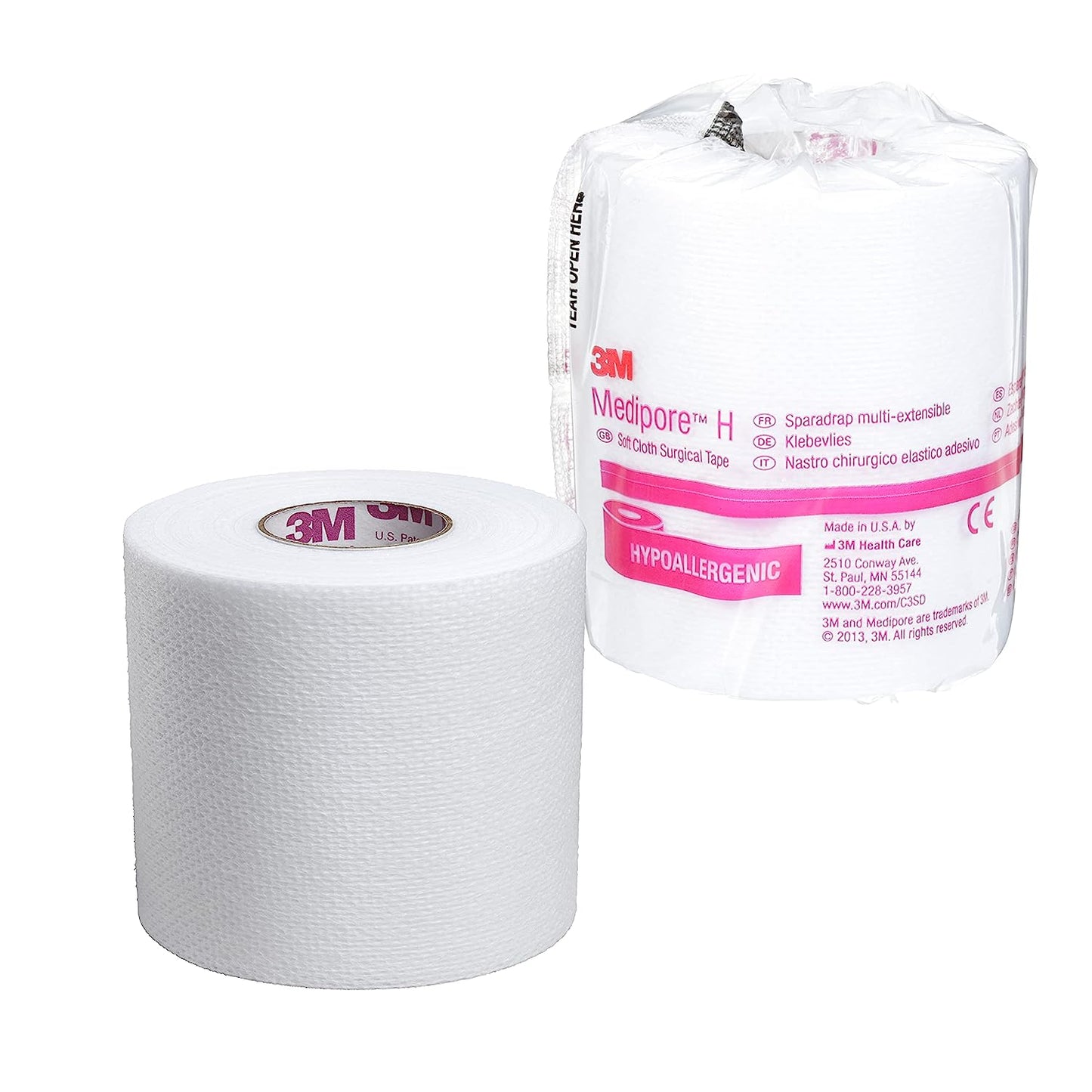 3M Medipore H Soft Cloth Surgical Tape