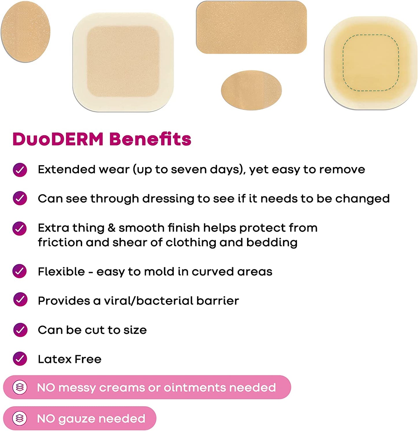 Convatec Duoderm Extra Thin Hydrocolloid Dressing