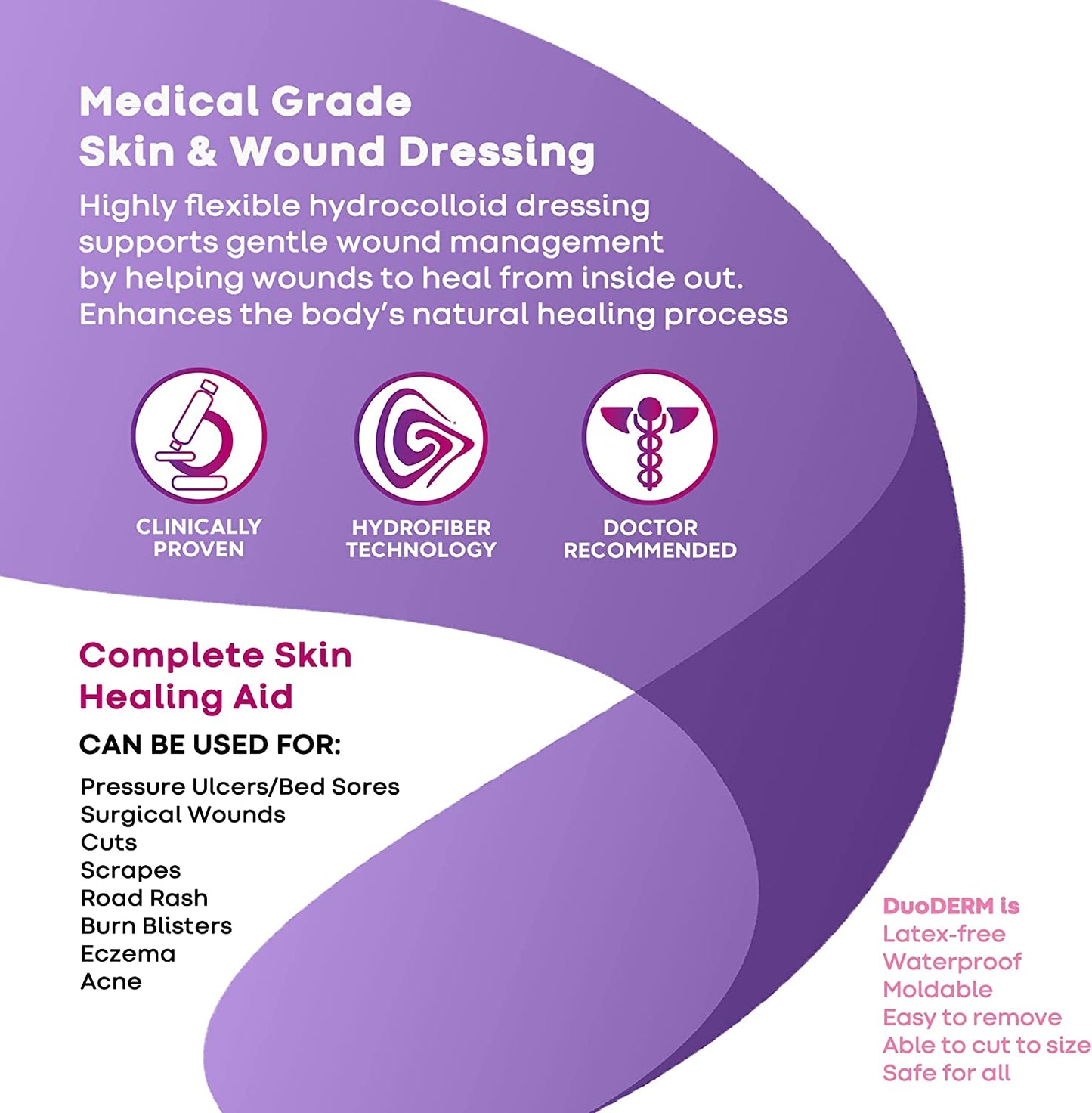 Convatec Duoderm Extra Thin Hydrocolloid Dressing