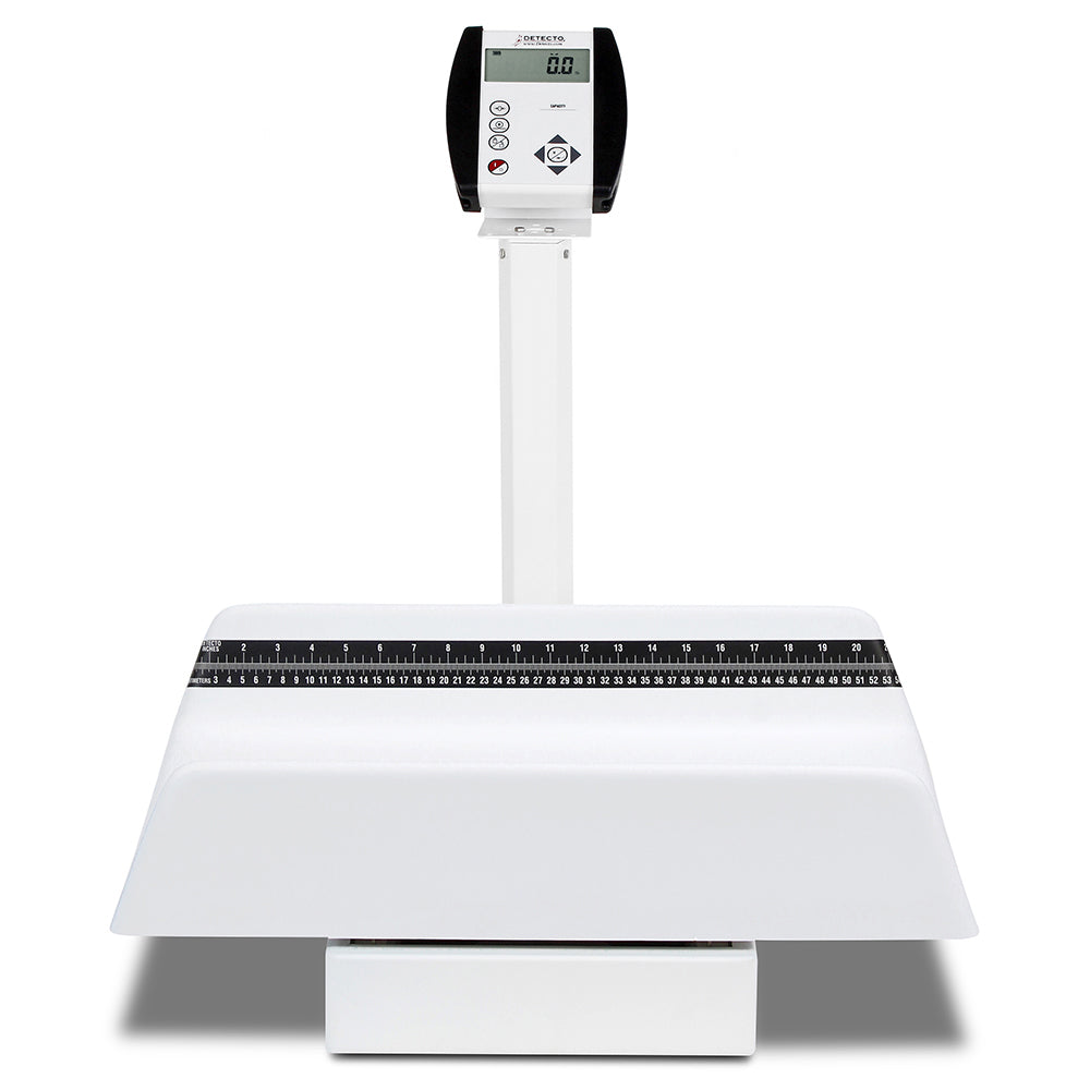 Detecto 130 lb x .1 lb 59 kg x .05 kg Digital Baby Scale