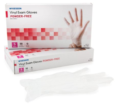 McKesson Confiderm Powder-Free Exam Gloves - 50 Count
