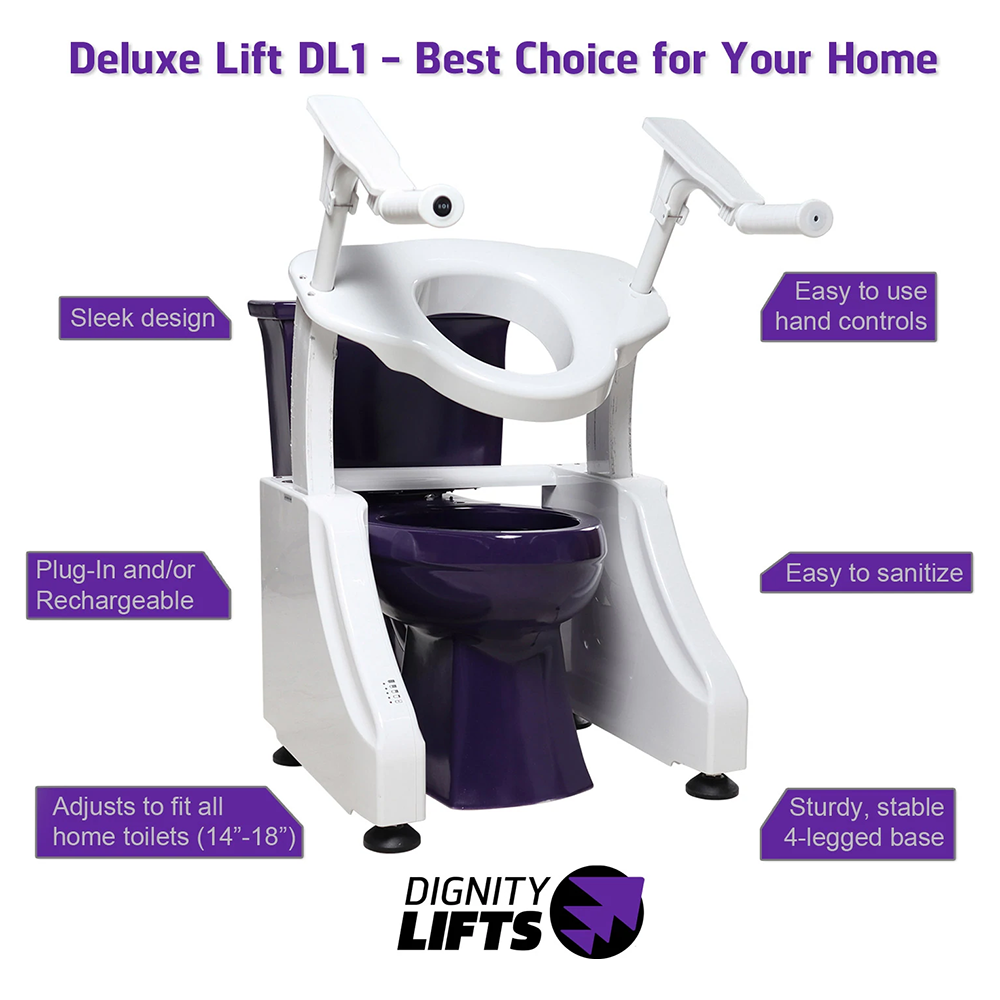 Dignity Lifts Deluxe Toilet Lift DL1