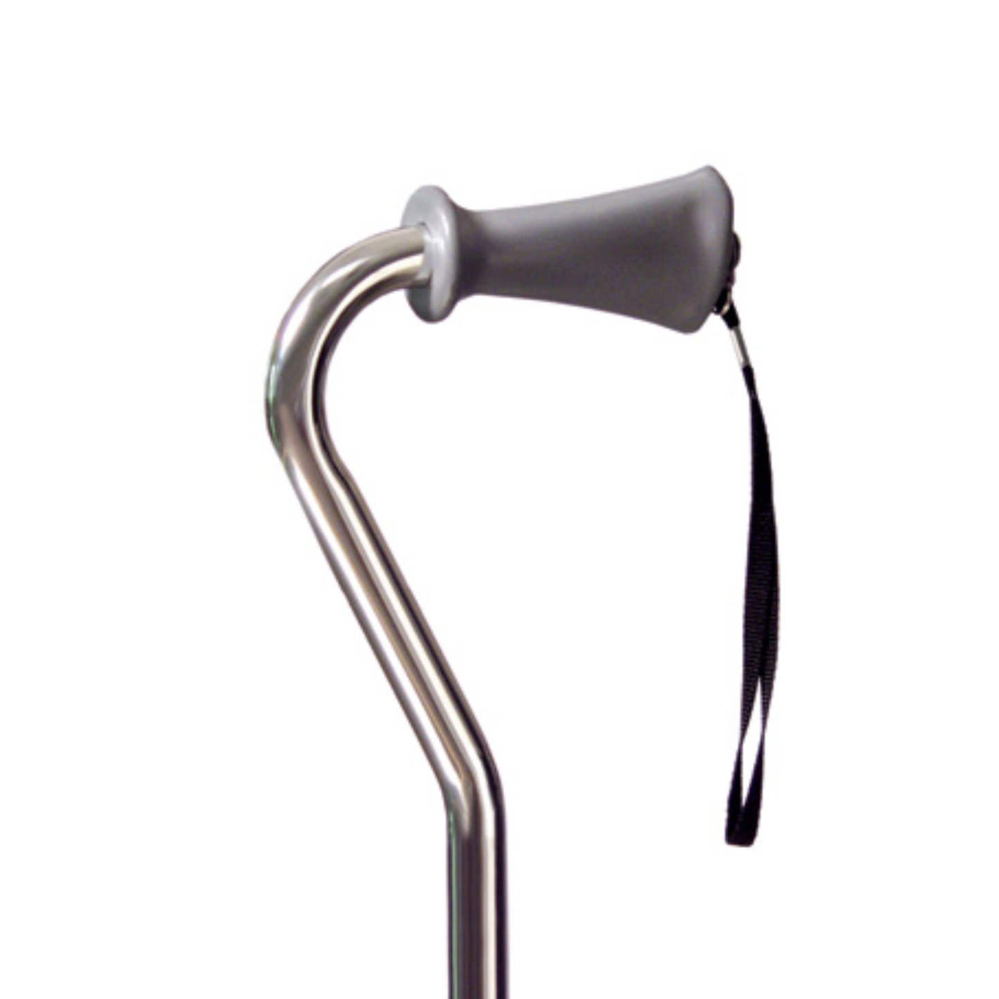 Graham Field Silver Collection Low Profile Small Base Quad Canes Ortho Ease Grip