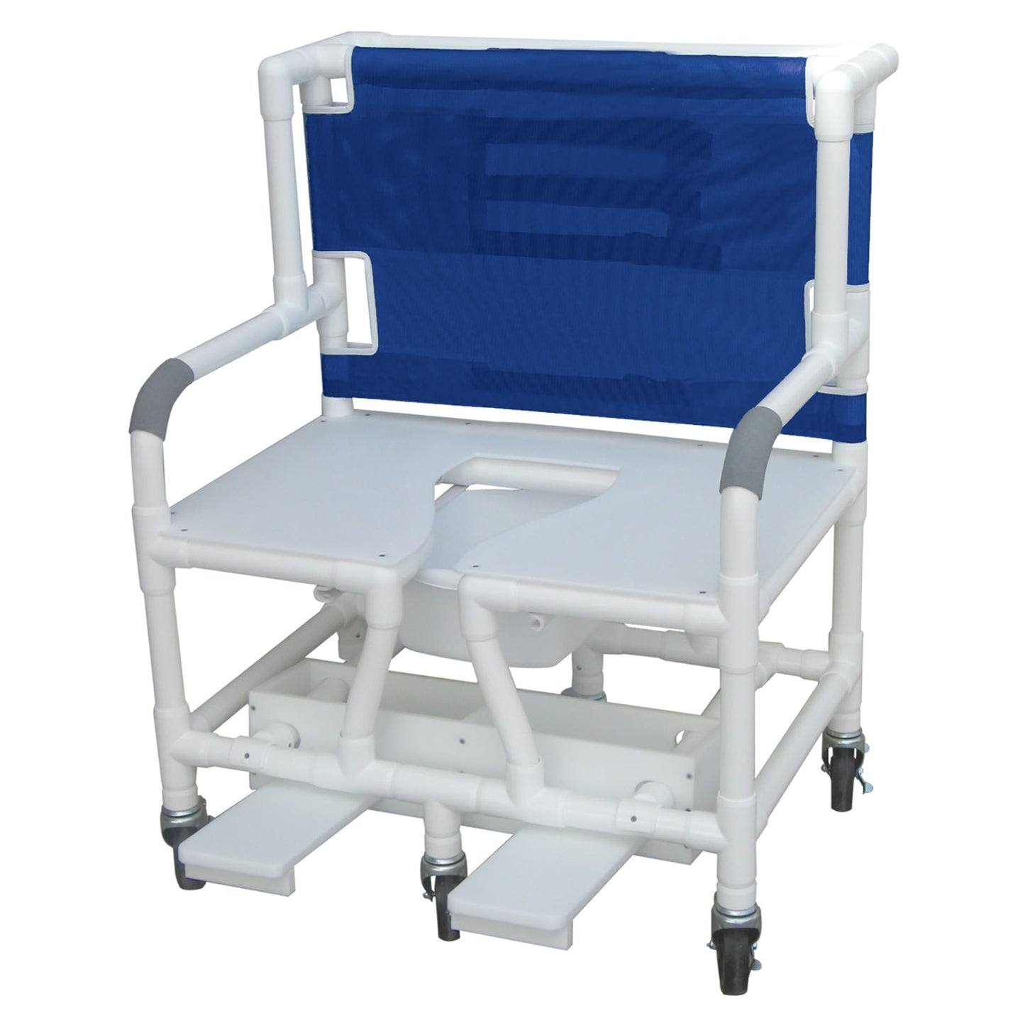 Graham Field Lumex 30" Bariatric Commode Bath Chair, 1 Each