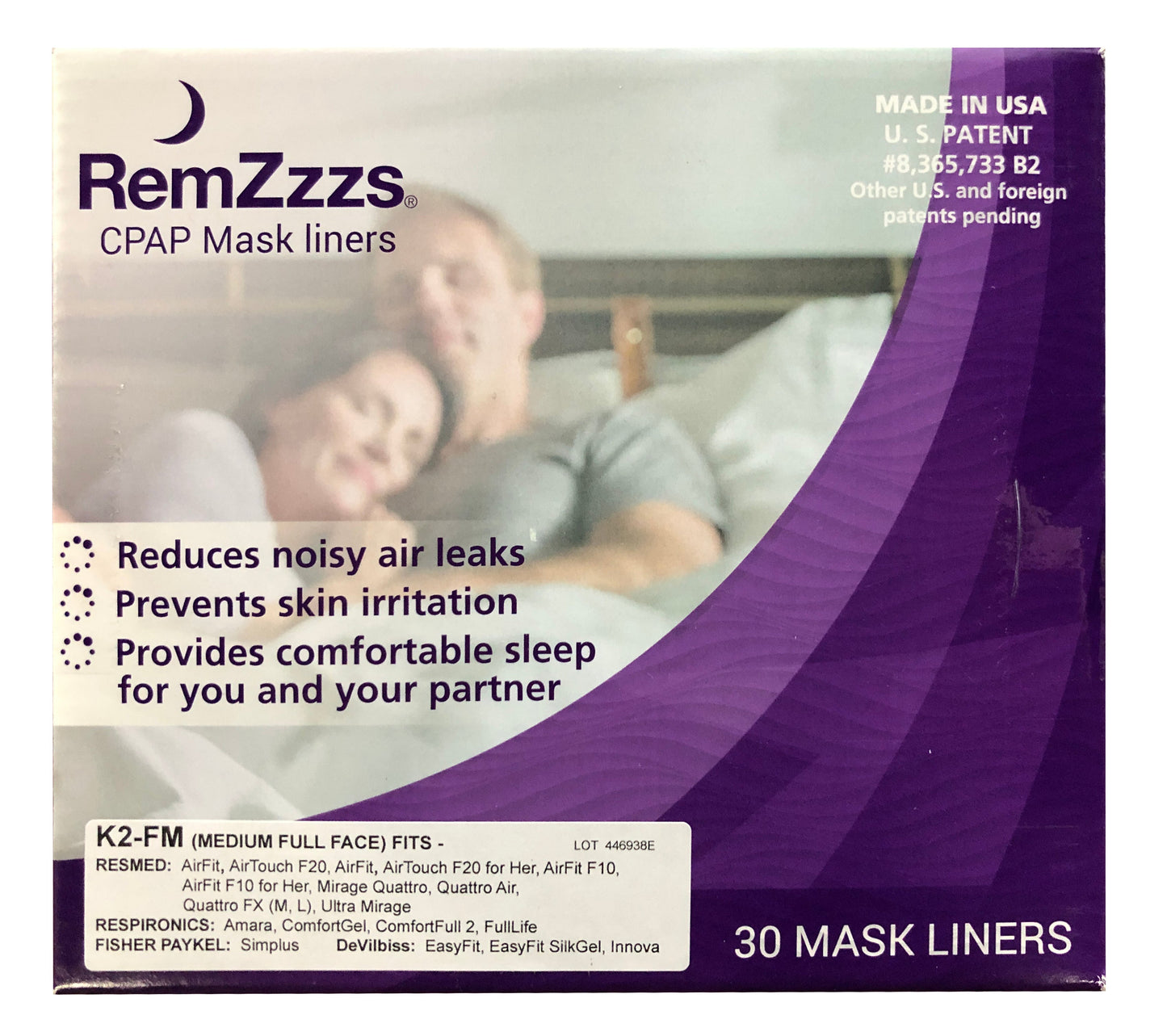 RemZzzs Padded Full Face CPAP Mask Liners for Medium Full Face Masks