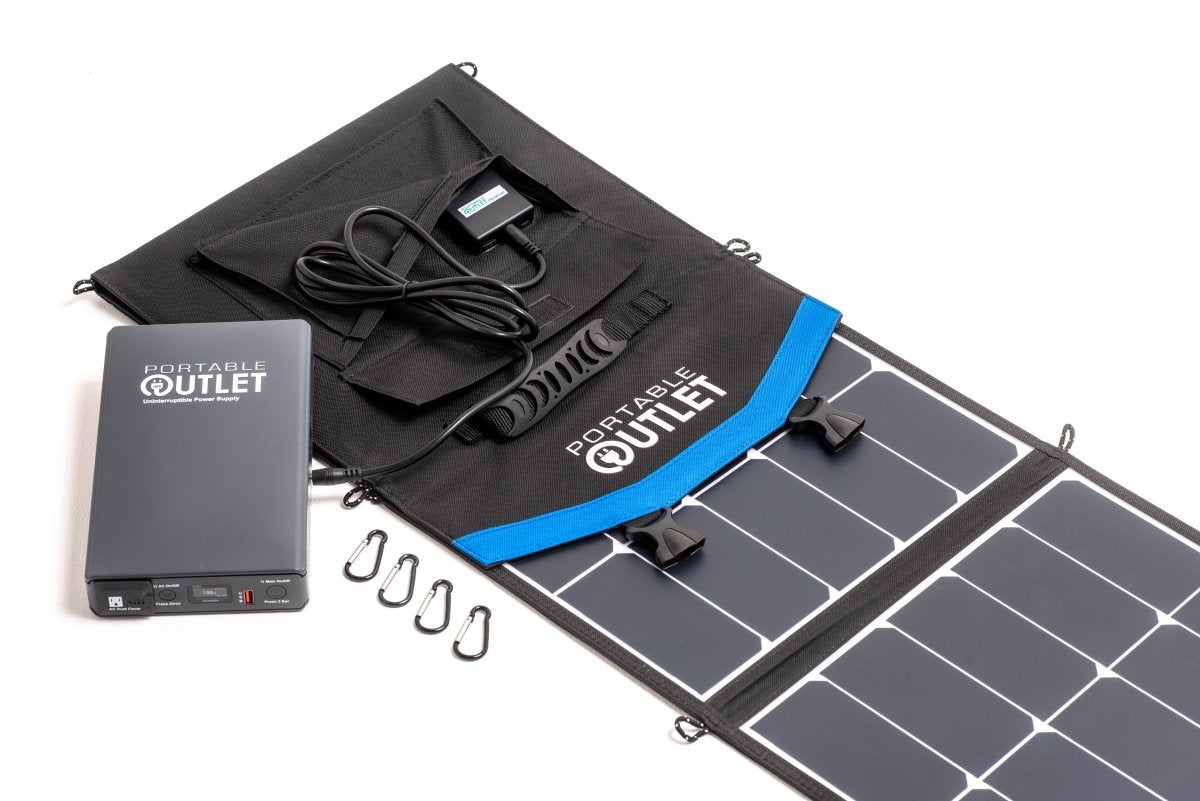 Portable Outlet Solar Panel Charger