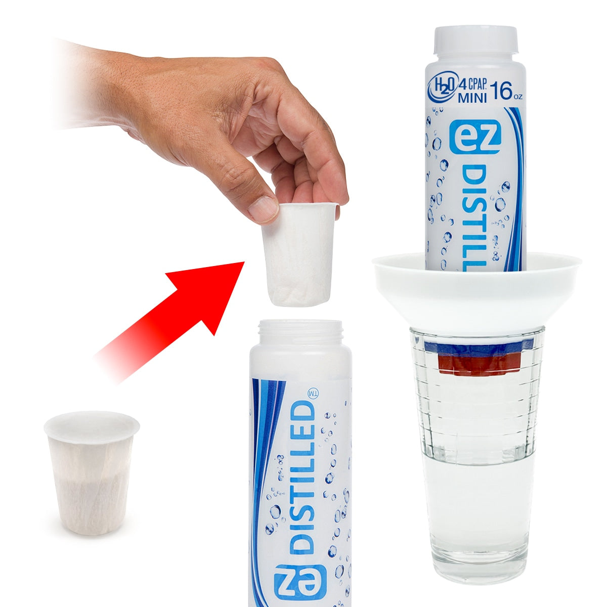 Replacement Filter for H2O 4 Distilled Water Filtration Systems