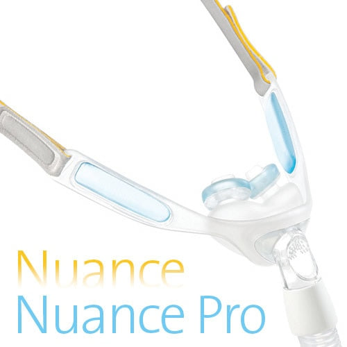 Nuance Pro Gel Pillow Mask with Headgear