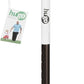 Hugo Mobility Adjustable Quad Walking Cane with Small Base, Cocoa