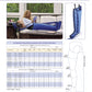 8 Chamber Compression Leg Garment - Narrow