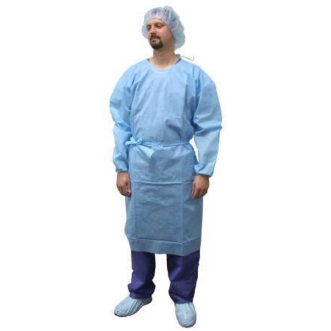 Precept Medical Protective Procedure Gown - Adult Large