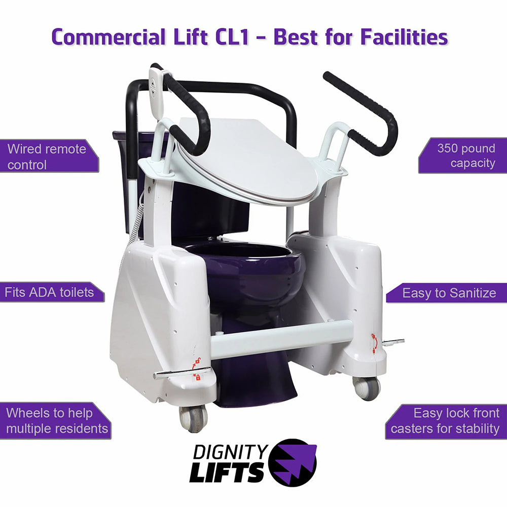 Dignity Lifts Commercial Toilet Lift CL1