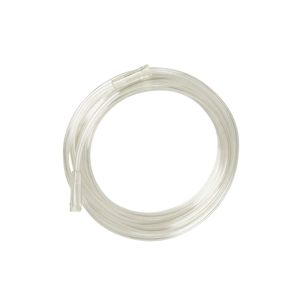 Medline Crush Resistant Oxygen Tubing with Standard Connector - Clear ...
