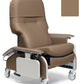 Graham Field Lumex Deluxe Clinical Care Recliner with Drop Arms with Fully Upholstered Arms - Heat & Massage