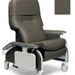Graham Field Lumex Deluxe Clinical Care Recliner with Drop Arms with Fully Upholstered Arms - Heat & Massage