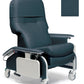 Graham Field Lumex Deluxe Clinical Care Recliner with Drop Arms with Fully Upholstered Arms - Heat & Massage