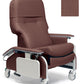 Graham Field Lumex Deluxe Clinical Care Recliner with Drop Arms with Fully Upholstered Arms - Heat & Massage