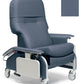 Graham Field Lumex Deluxe Clinical Care Recliner with Drop Arms with Fully Upholstered Arms - Heat & Massage
