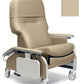 Graham Field Lumex Deluxe Clinical Care Recliner with Drop Arms with Fully Upholstered Arms - Heat & Massage