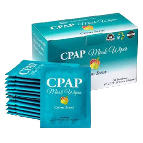 3B Medical Individually Packed Citrus Scent CPAP Mask Wipes - 30 Count