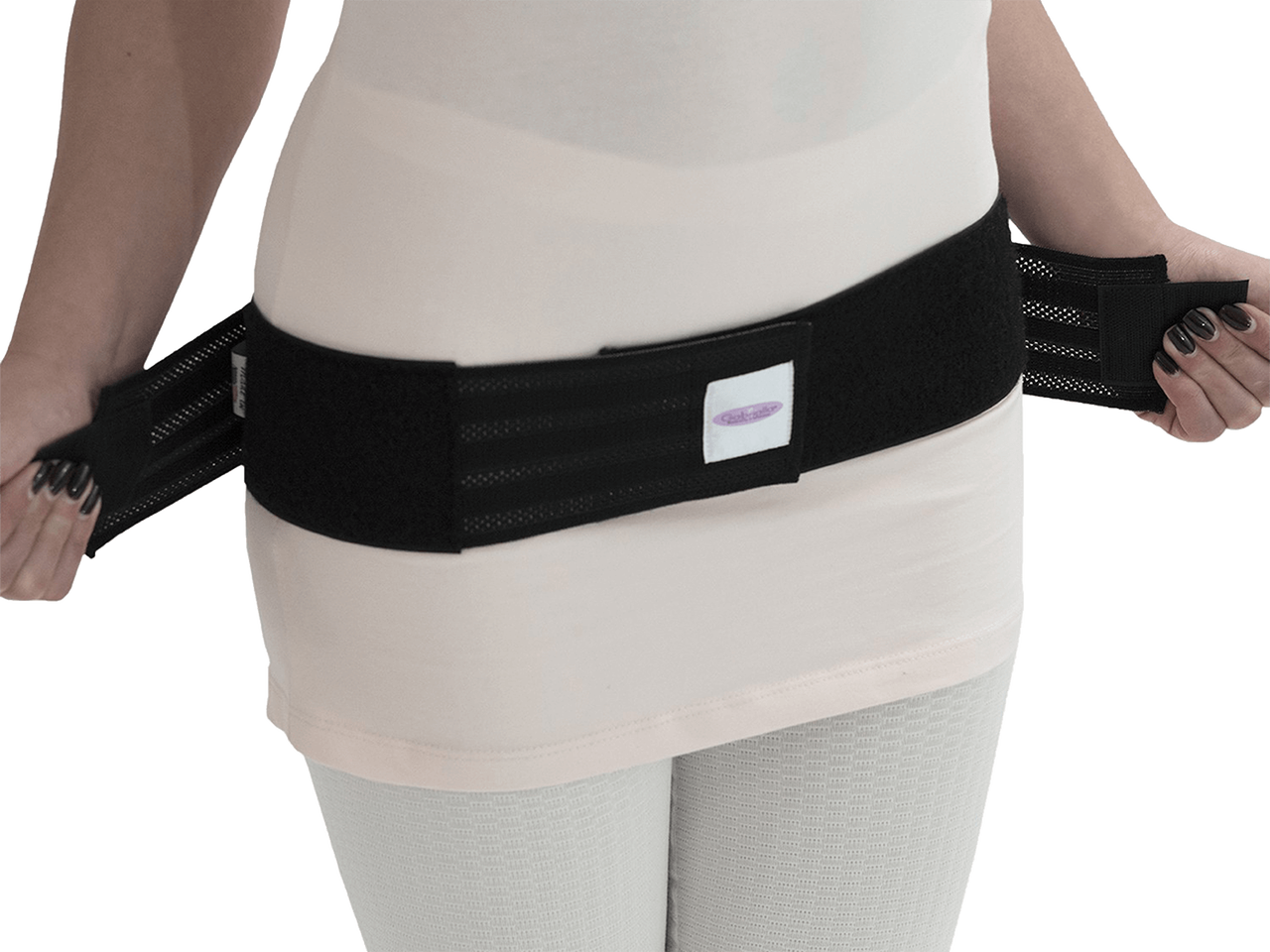 MAXAR Sacroiliac Support Belt - Black