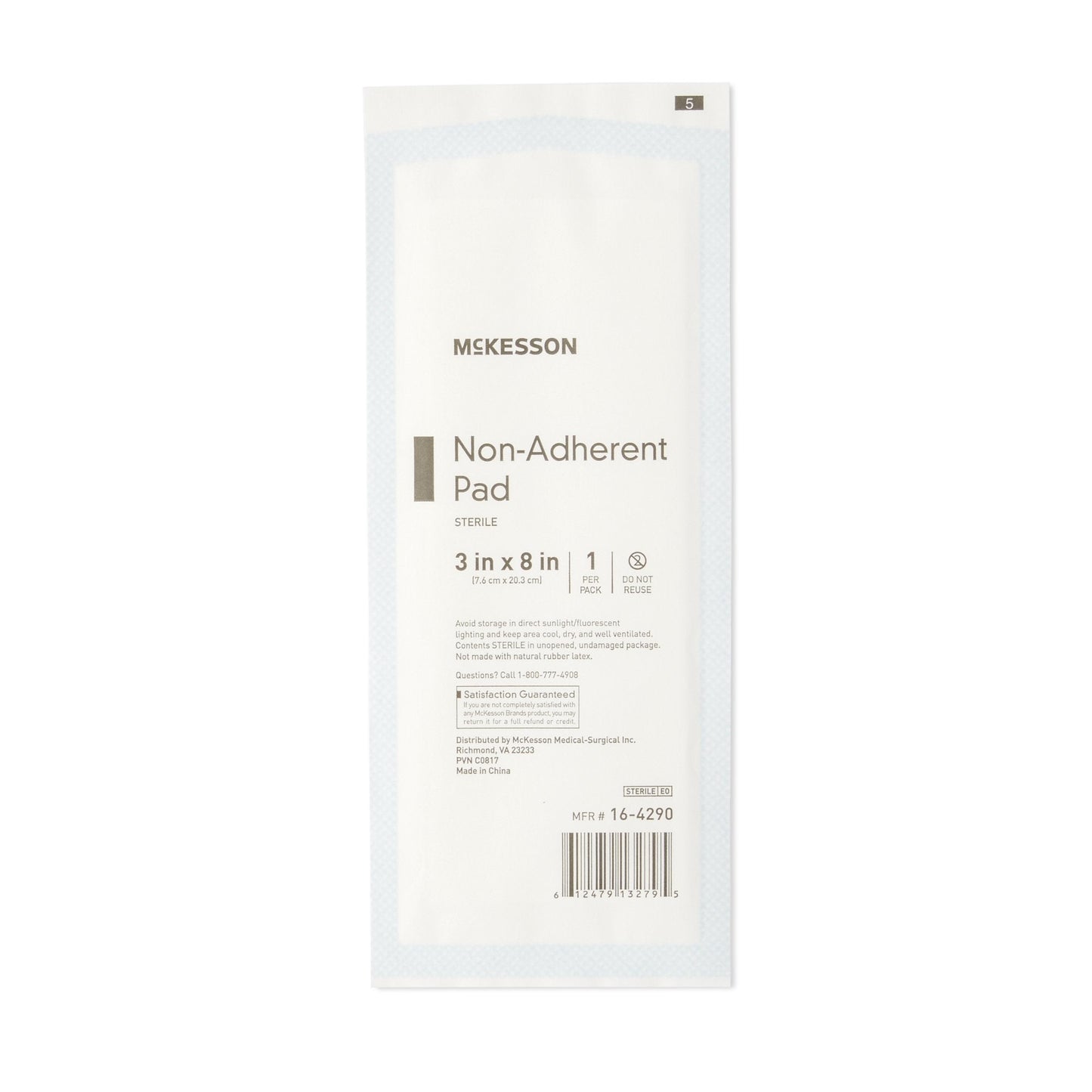 McKesson Non-Adherent Sterile Dressing, 3"x8"
