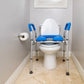 Mobo Medical Adjustable Height Toilet Safety Frame