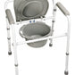 Graham Field Commode Folding Steel - Retail