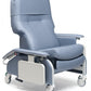 Graham Field Lumex Deluxe Clinical Care Recliner with Drop Arms with Fully Upholstered Arms - Heat & Massage