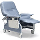 Graham Field Lumex Deluxe Clinical Care Recliner with Drop Arms with Fully Upholstered Arms - Heat & Massage