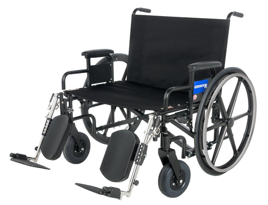 Graham Field Regency XL 2000 Heavy Duty Bariatric Wheelchair - 34" x 20"