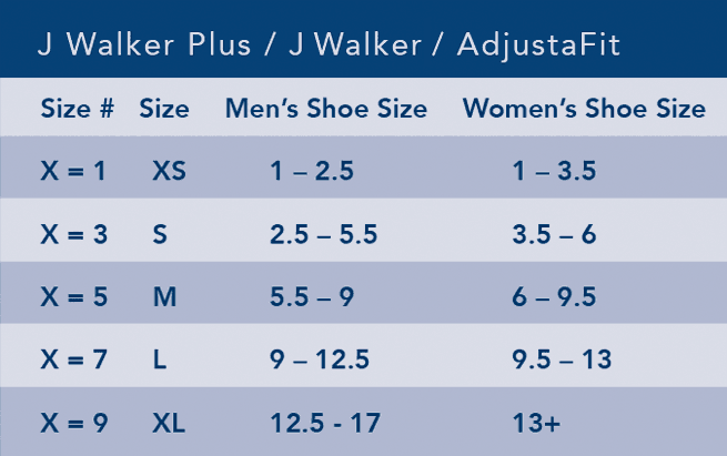 Breg J Walker Mid-Calf w/ Air -Medium