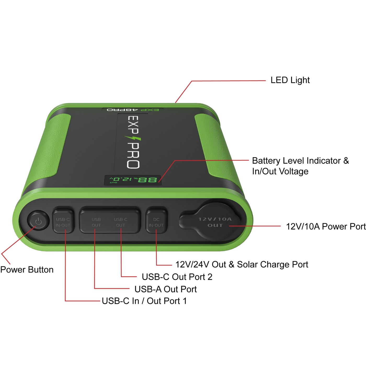 EXP48PRO Apex Portable Battery