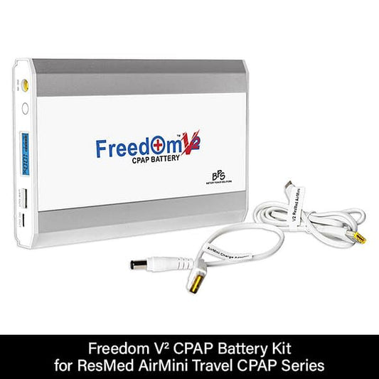 Freedom V² CPAP Battery Kit for ResMed AirMini Travel CPAP Series