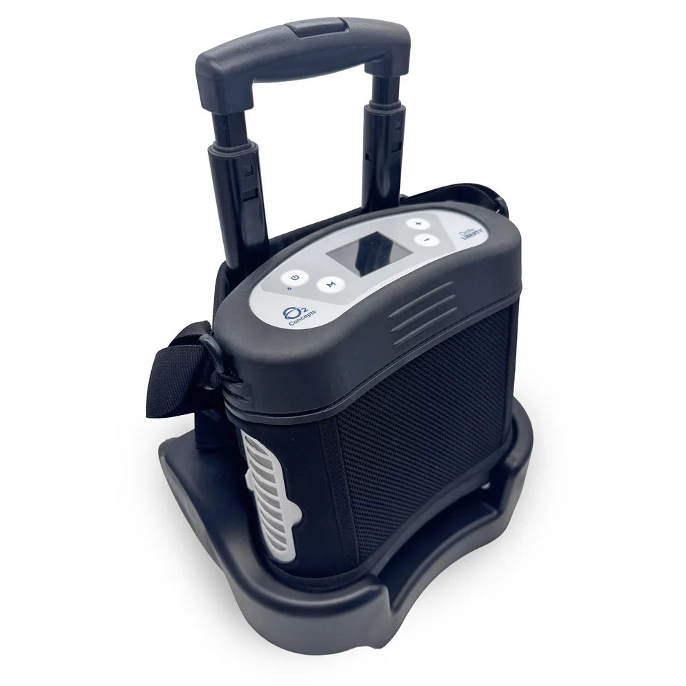 O2 Back Up Cart O2 Concepts Oxlife Liberty 2 Travel Cart – Resp NYC
