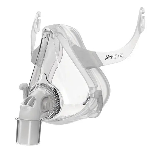 ResMed AirFit F10 Full Face CPAP Mask Assembly Kit, Without Headgear