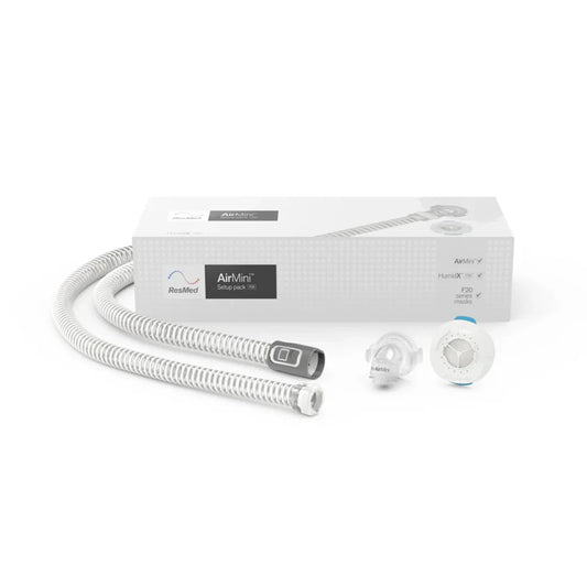 ResMed AirMini Setup Pack (with HumidX F20) for AirFit & AirTouch F20 Full Face CPAP Masks