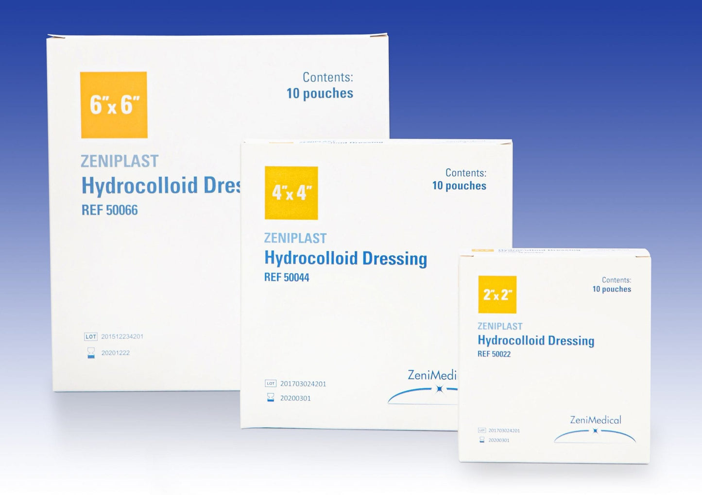 ZeniPLAST Hydrocolloid dressing - Pack of 10