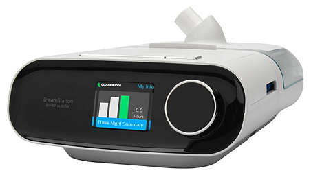 Respironics DreamStation BiPAP AutoSV w/Humidifier & Heated Tube